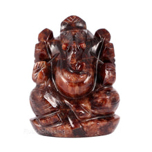 Load image into Gallery viewer, Gomedh Ganesha Statue - 63
