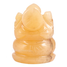 Load image into Gallery viewer, Ivory Stone Ganesha Statue - 67
