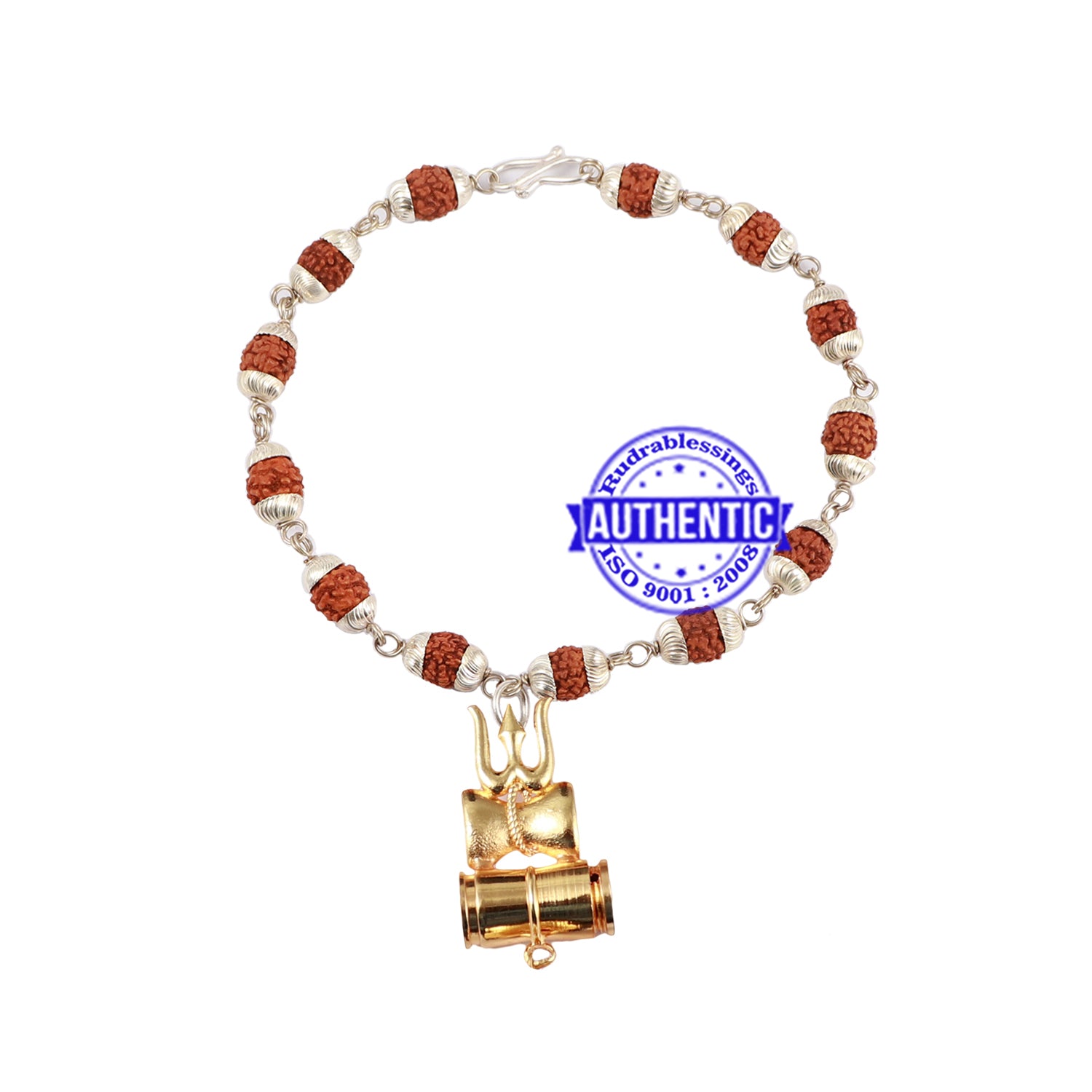 925 Sterling Silver Handmade Shiva Trishul Bangle Bracelet Rudraksha Kada,  Excellent Bahubali Trident Kada Bracelet Gift Nsk535 - Etsy