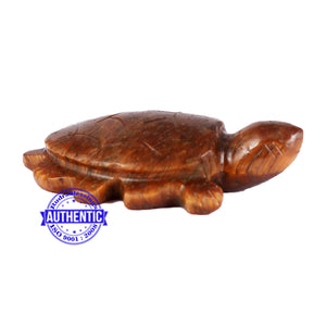 Tiger Eye Tortoise Statue - 2